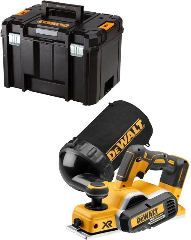 Akku-Falzhobel 18V DCP580NT-XJ ohne Akku ohne Lader in TSTAK-Box vi - Dewalt