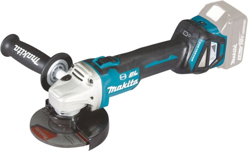 Dga 513 z Akku Winkelschleifer 18 v 125 mm Brushless Solo - ohne Akku, ohne Ladegerät - Makita