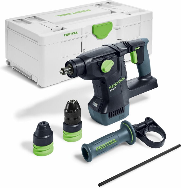 Festool - Akku-Kombihammer khc 18 EB-Basic ohne Akku und Ladegerät im Systainer