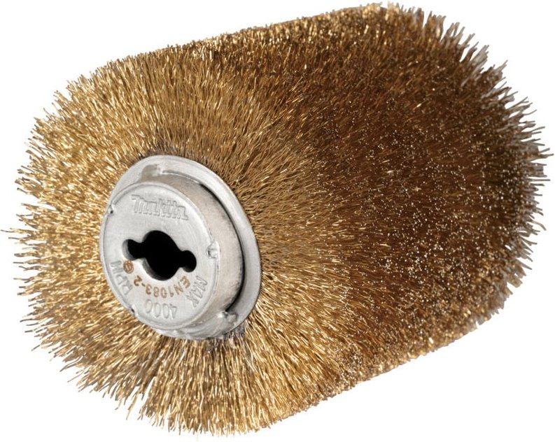 Makita - Drahtbürste für Bürstenschleifer Messing • 100 x 120 mm • 0,3 mm