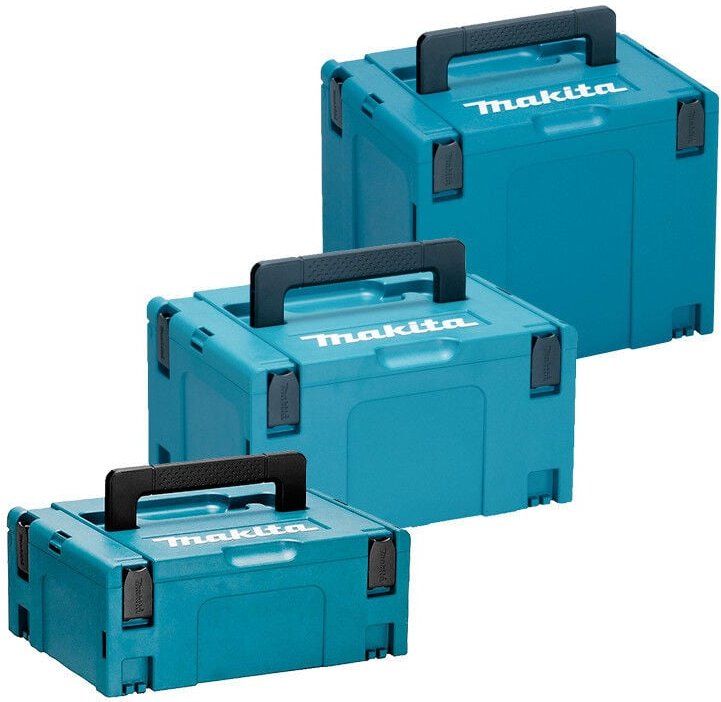 Makita - 3er-Set makpac Transportboxen Größe 2, 3 und 4 makpacset