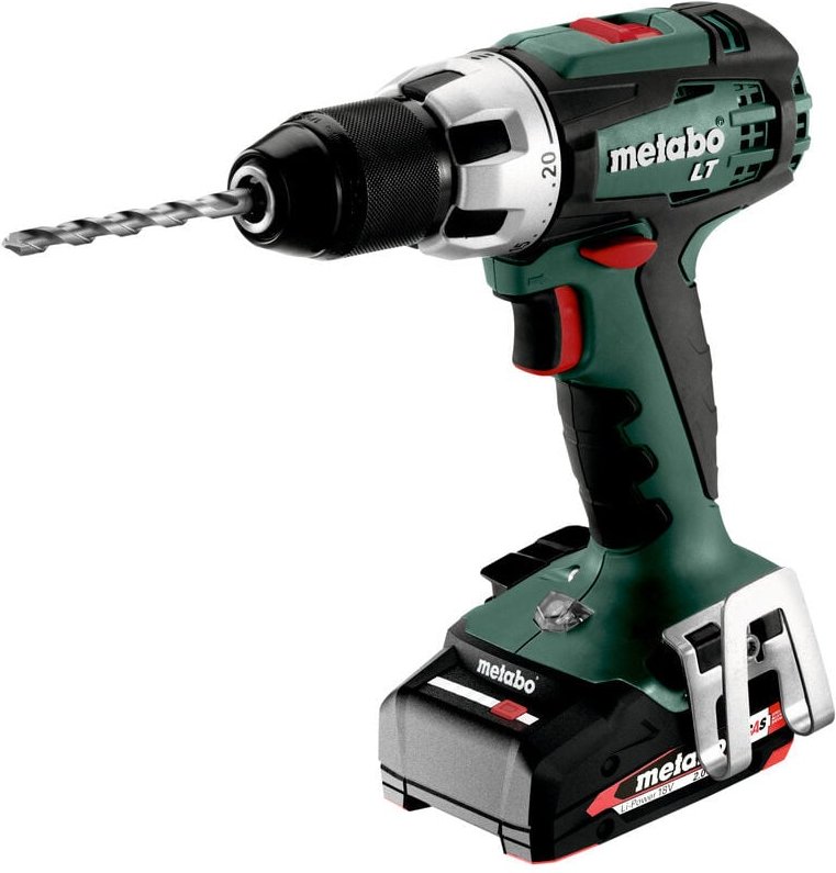 Metabo - Akku-Bohrschrauber bs 18 lt Compact mit 2x 2,0Ah Akkus + Lader in x