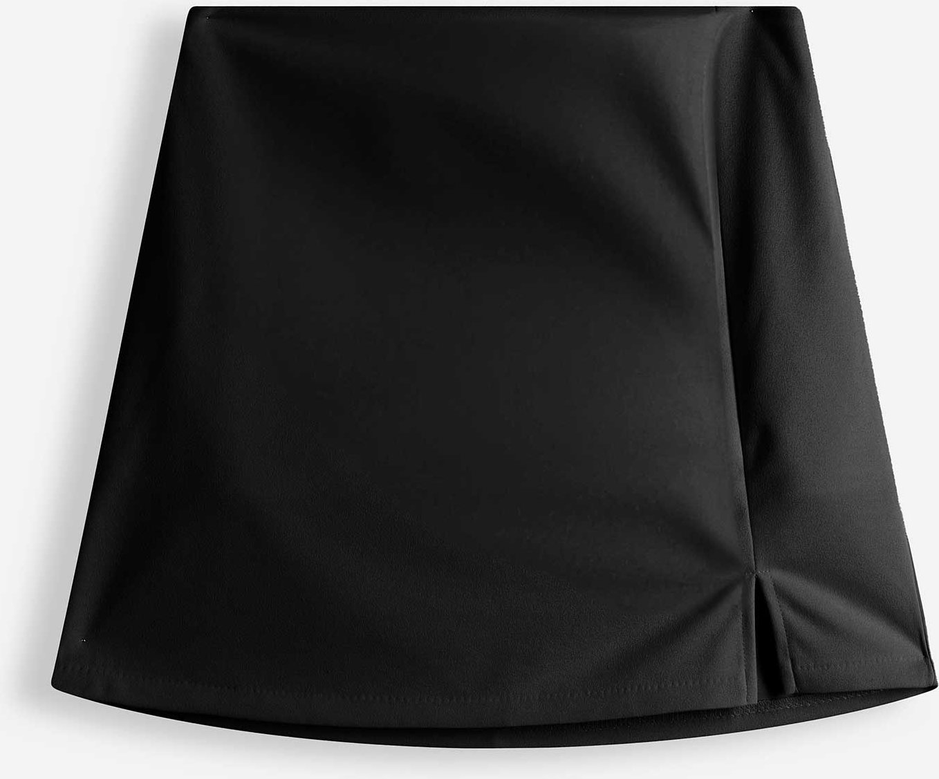 Skort - einfarbig - schwarz