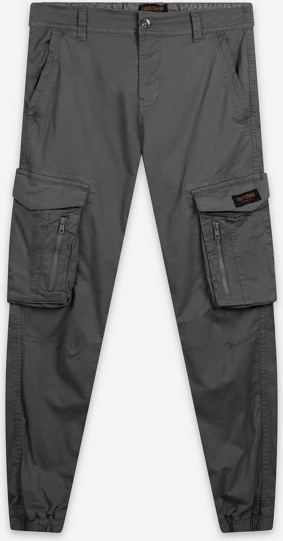 Cargohose - Jogger Fit - dunkelgrau