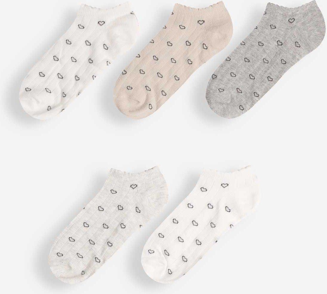 Sneakersocken im 5er-Pack