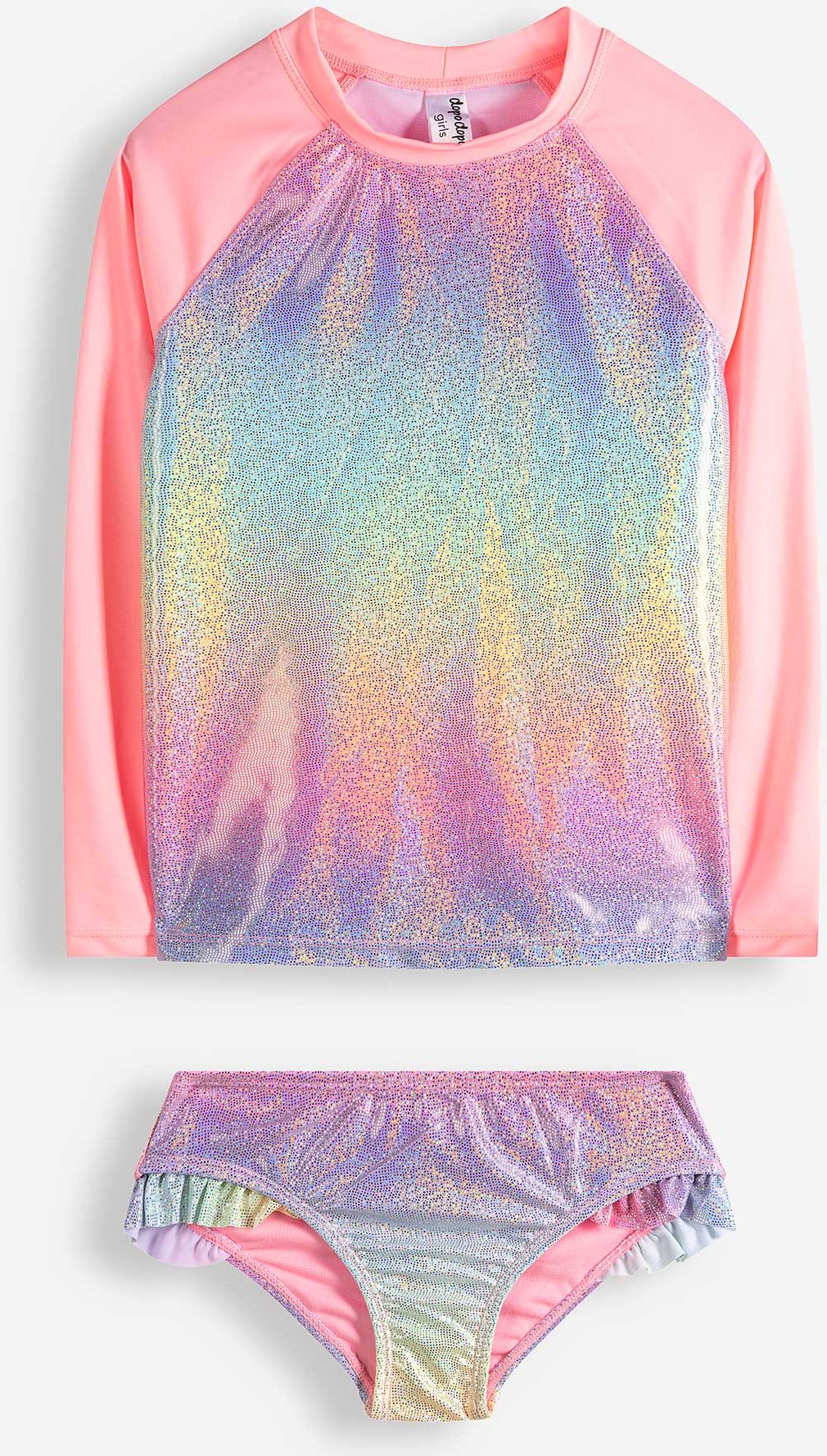 Set aus UV-Shirt und UV-Hose - Farbnuancen - pink