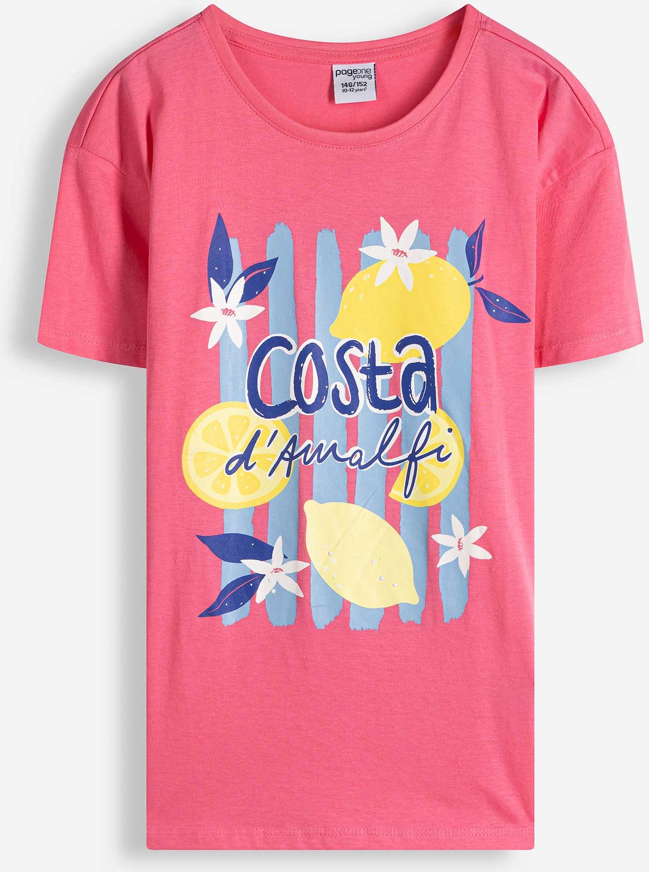 T-Shirt - Glitzerprint - pink