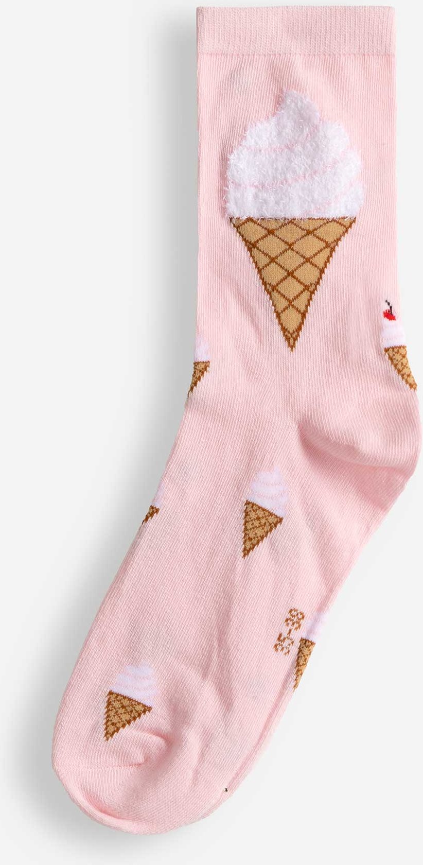 Socken - Allover-Muster - rosa