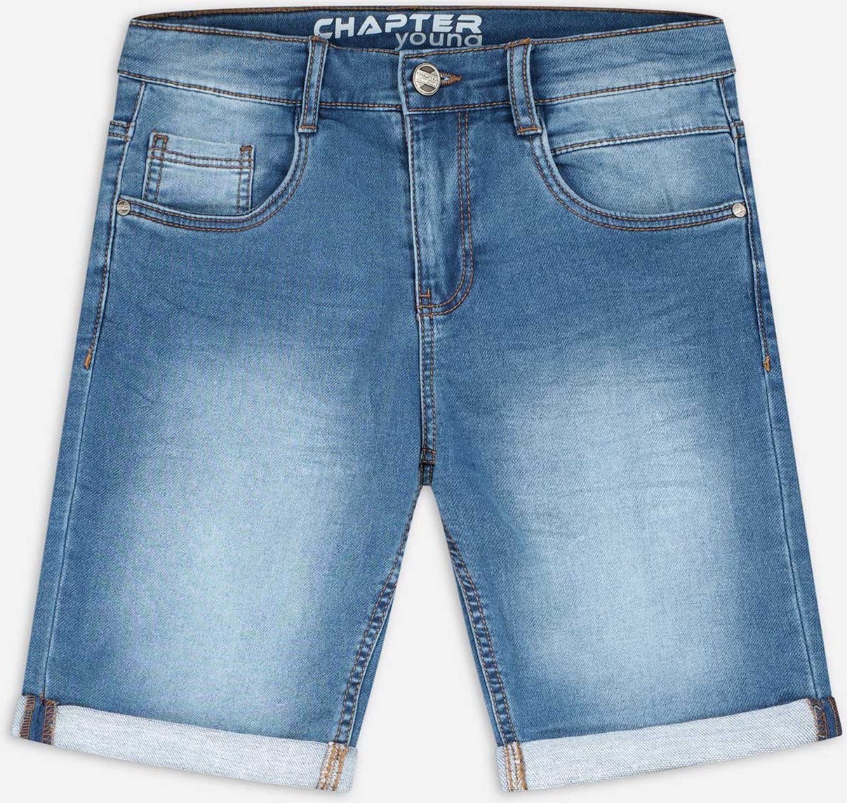 Jeansshorts - light blue denim - hellblau