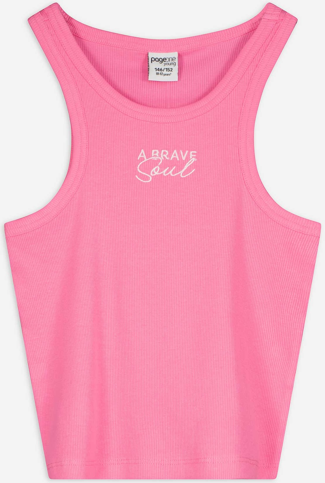 Top - Stickereien - pink