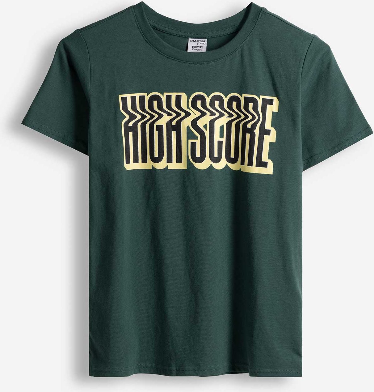 T-Shirt - Frontprint - dunkelgrün