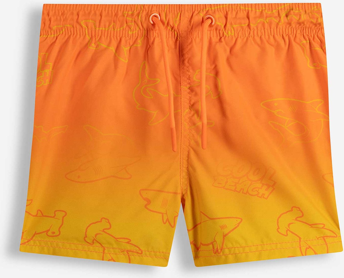 Badehose - Farbnuancen - orange