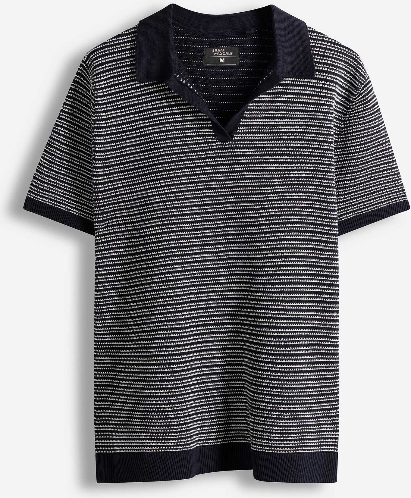 Poloshirt - Strick - dunkelblau