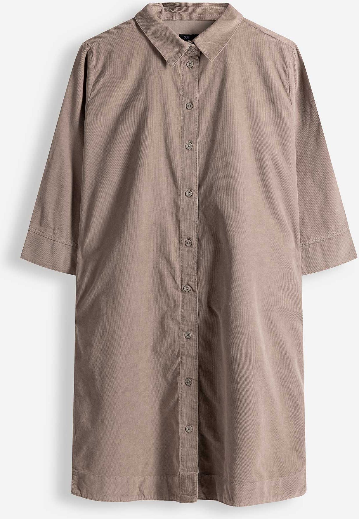 Kleid - Cord - beige