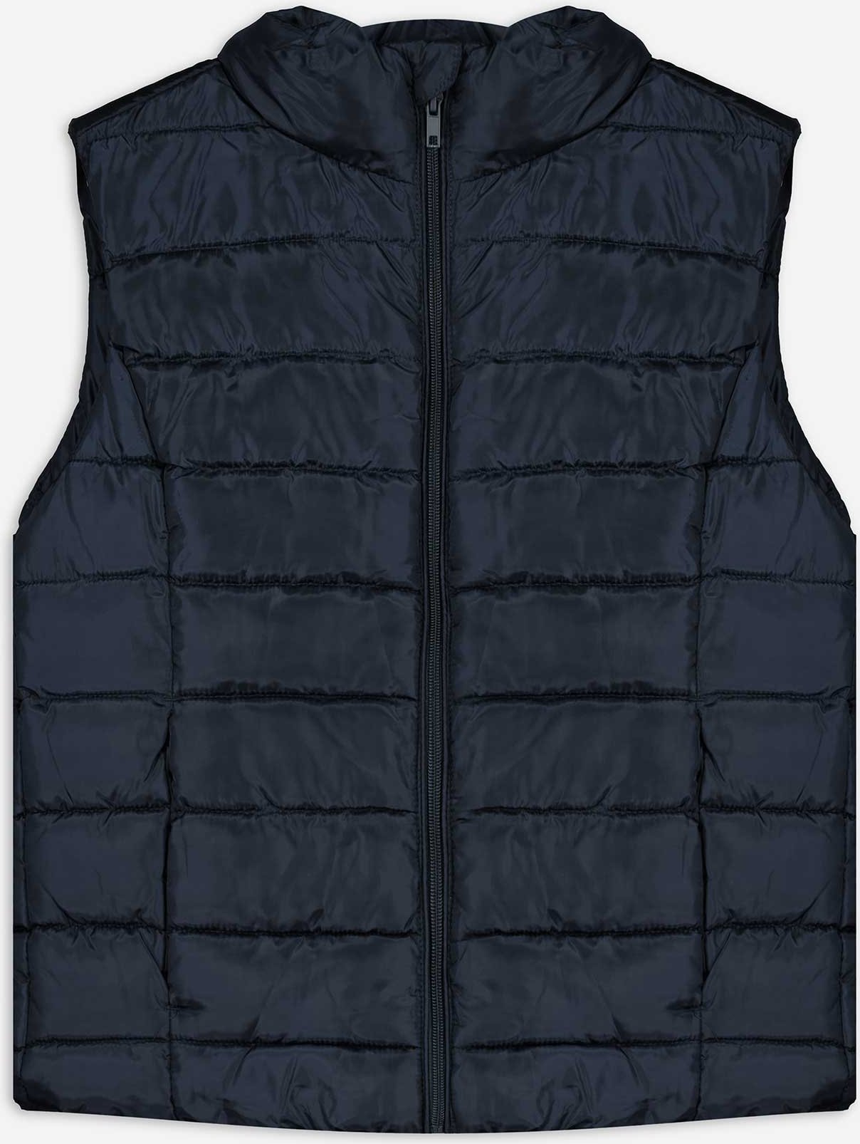 Steppweste - Steppnähte - dunkelblau