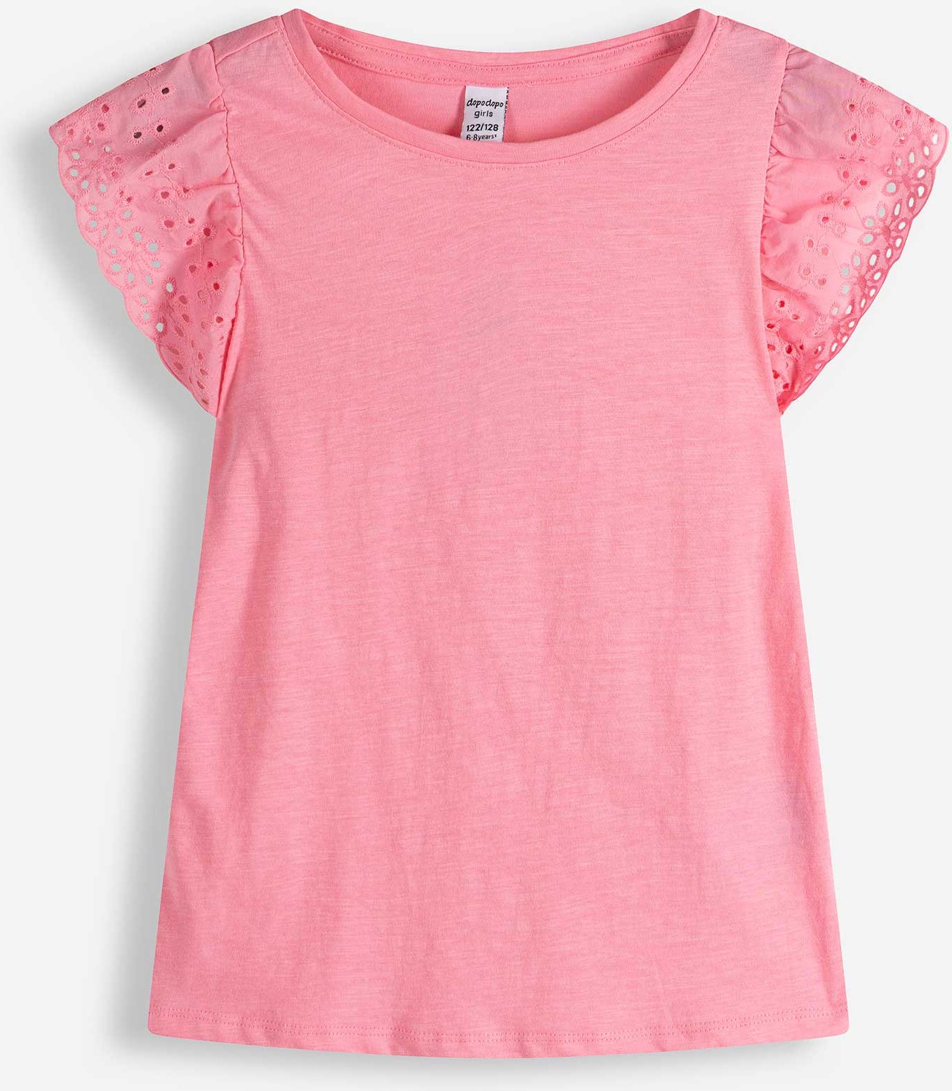 Bluse - einfarbig - pink