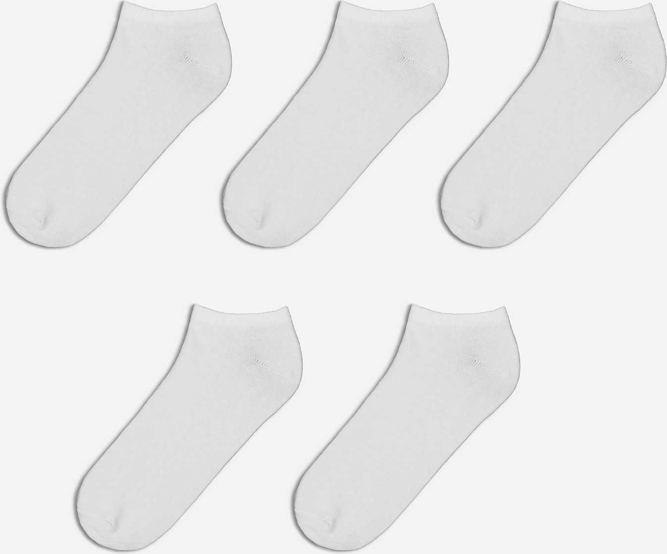 Invisible Sneakersocken - 5er-Pack