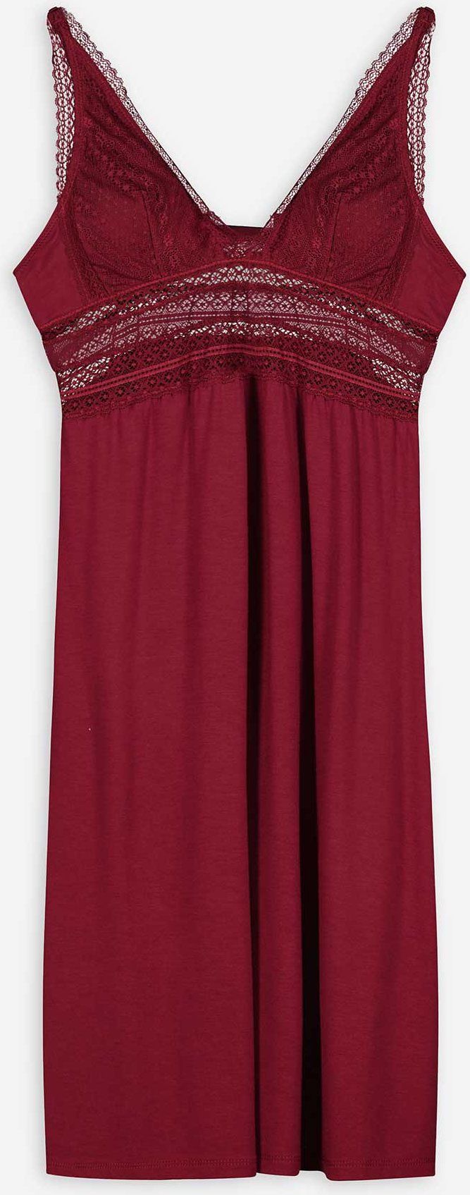 Thumbnail - Negligee - dunkelrot