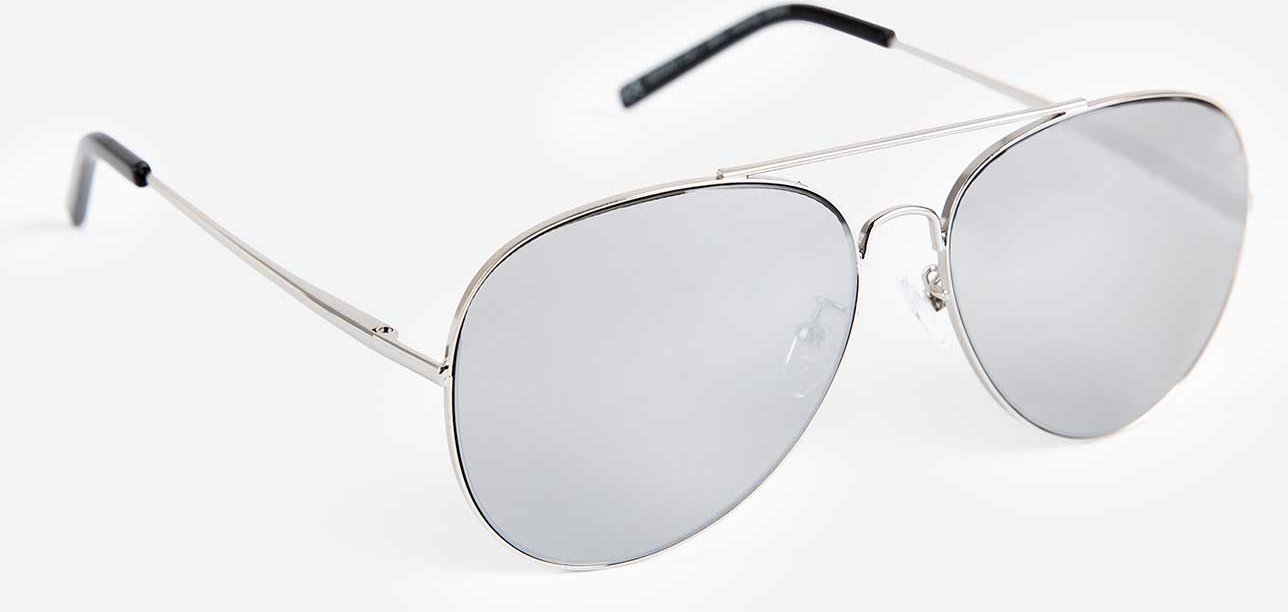 Sonnenbrille - silberfarben