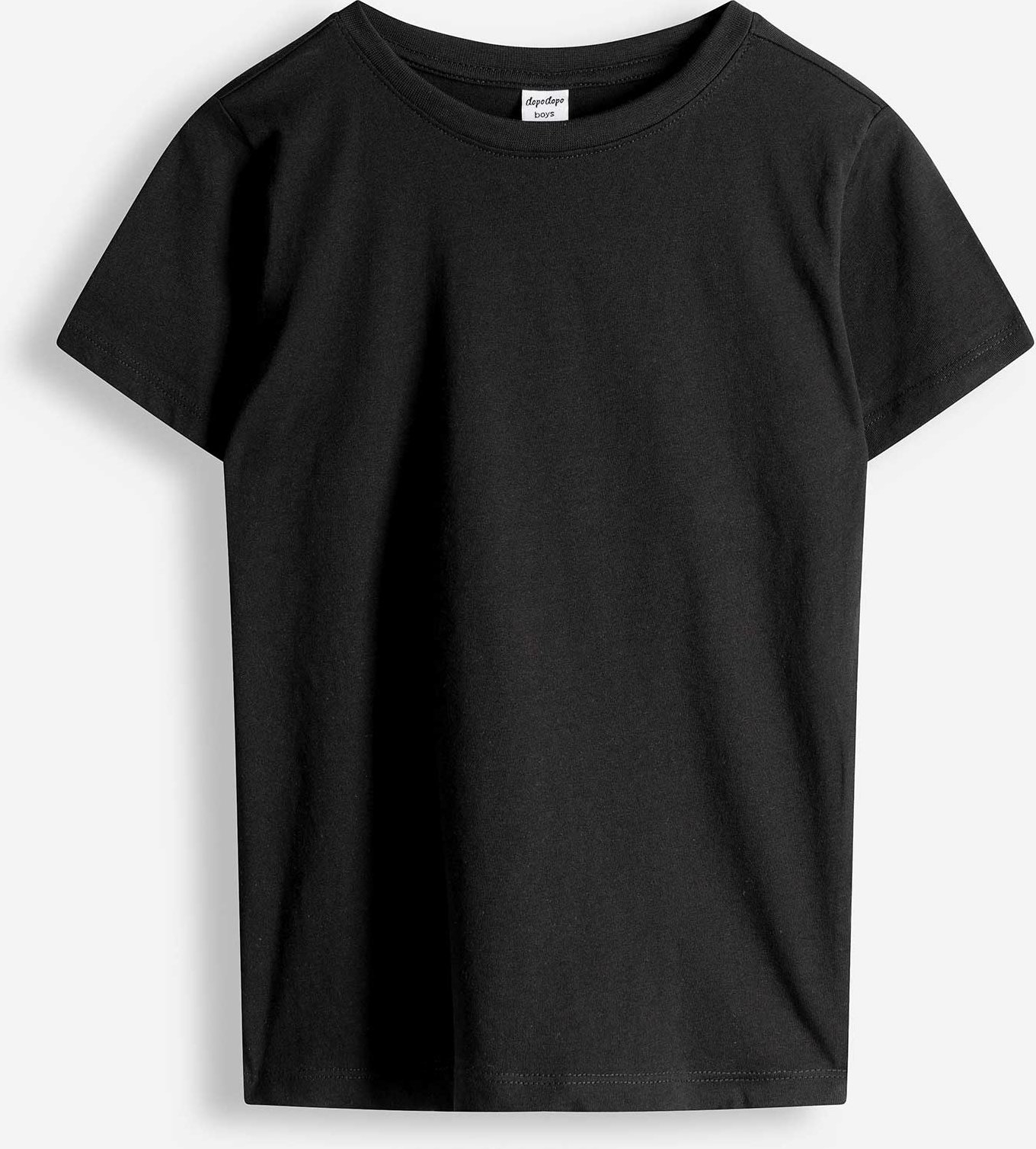 Shirt - einfarbig - schwarz