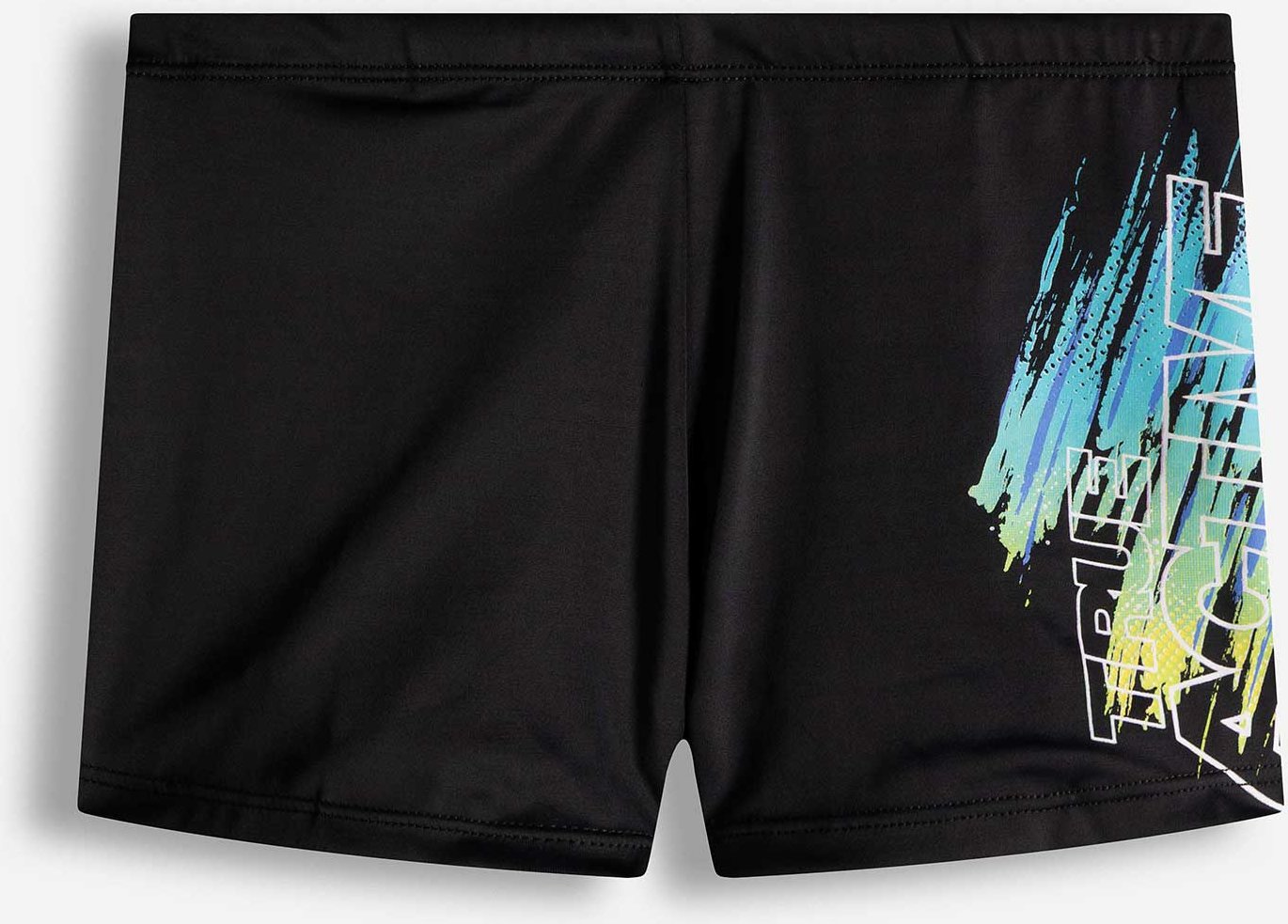 Badehose - Print - schwarz