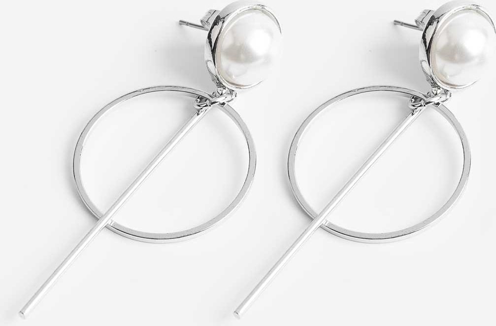 Ohrringe - silberfarben