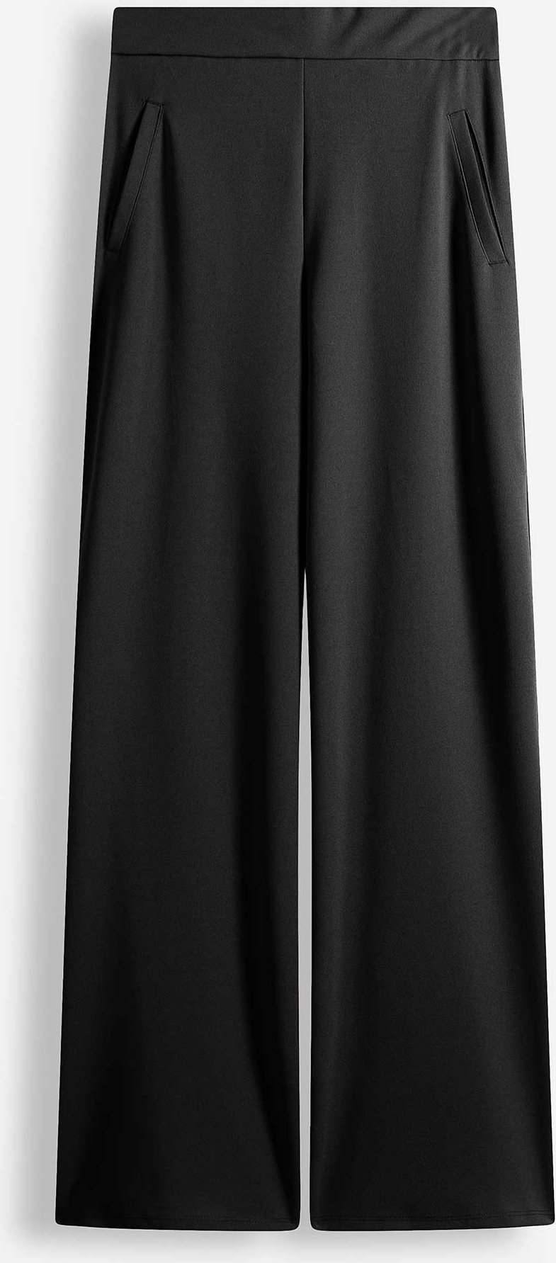 Hose - Elastischer Bund - schwarz