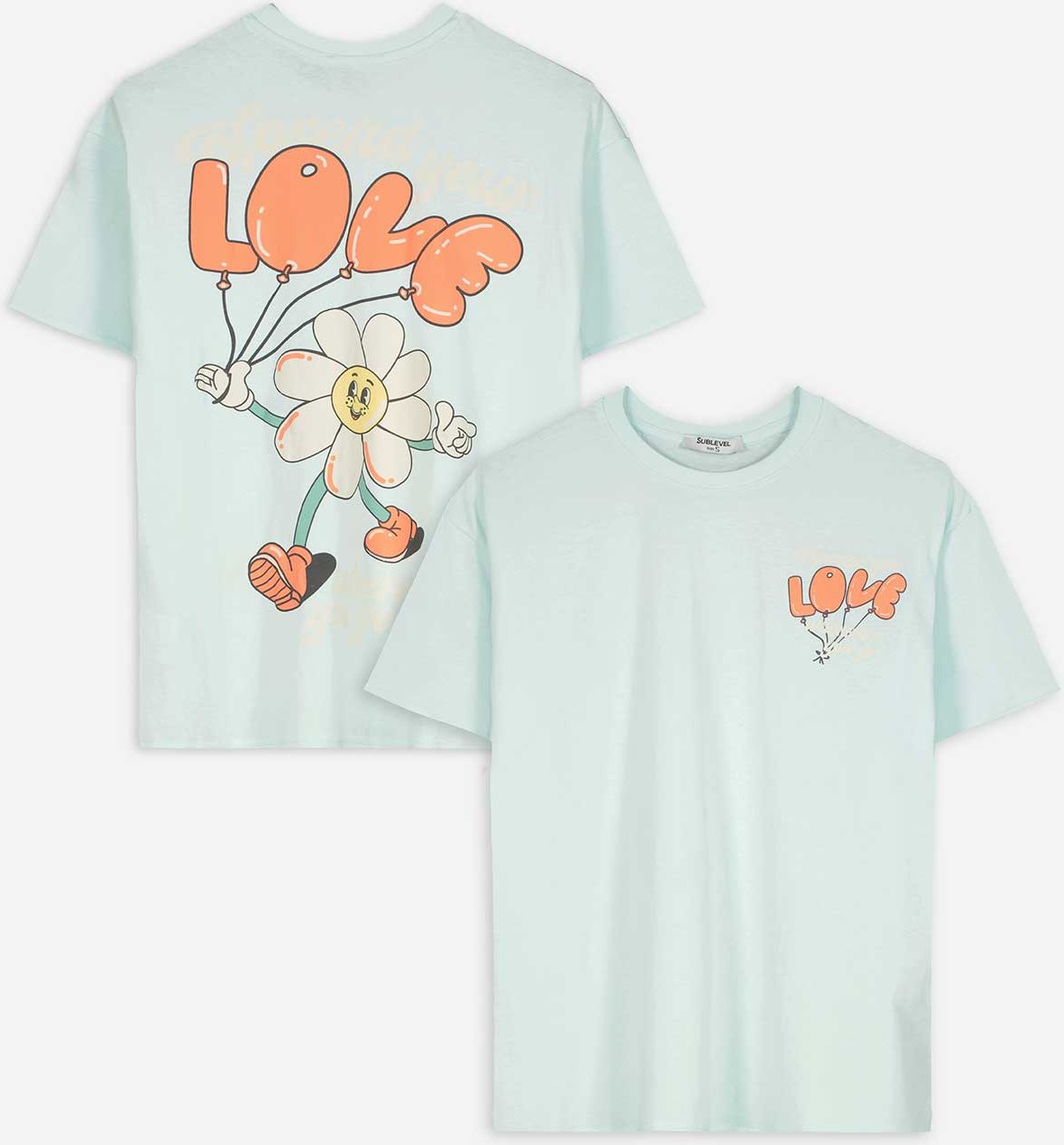 T-Shirt - Kurze Ärmel - hellgrün