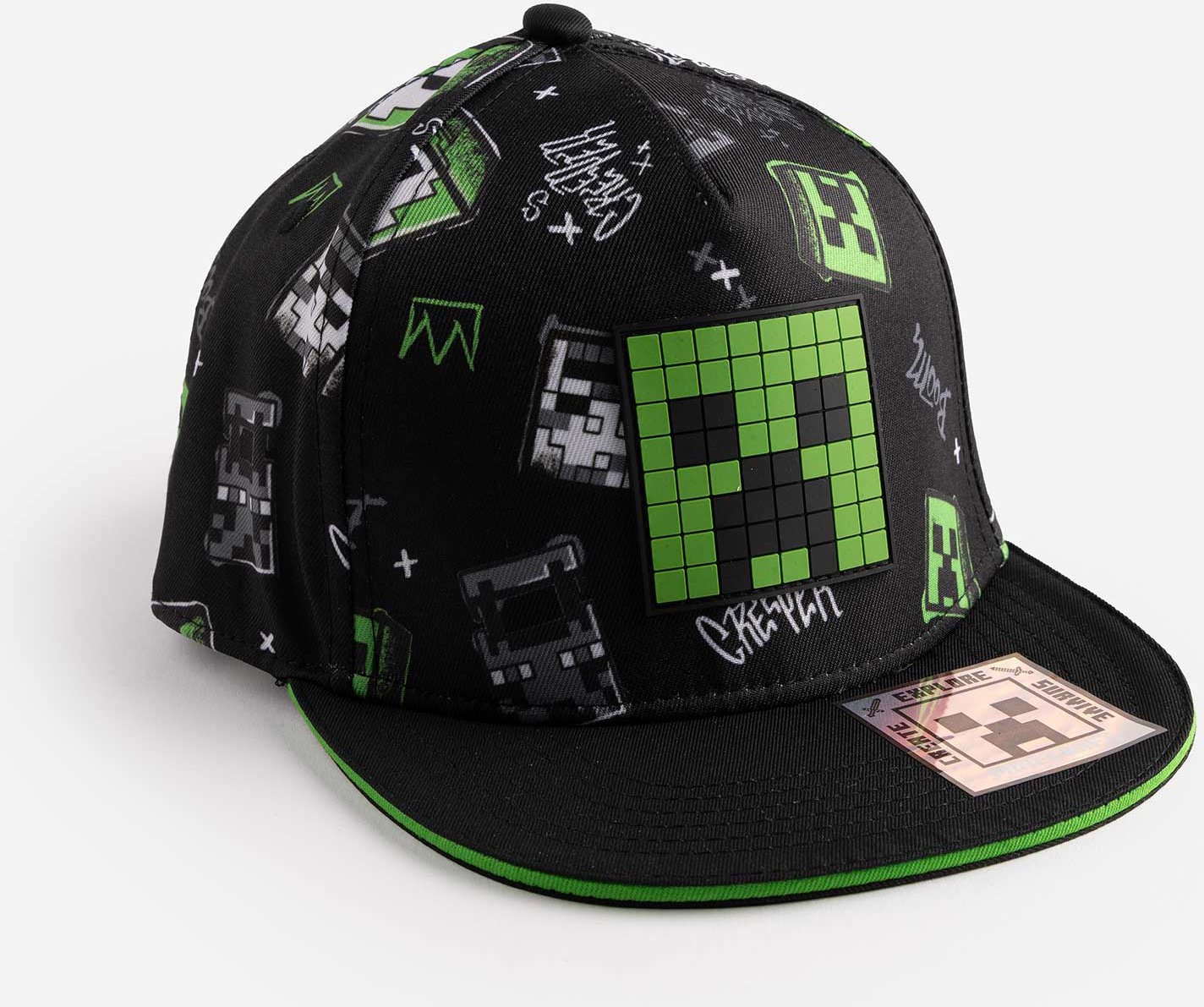 Basecap - Minecraft - schwarz