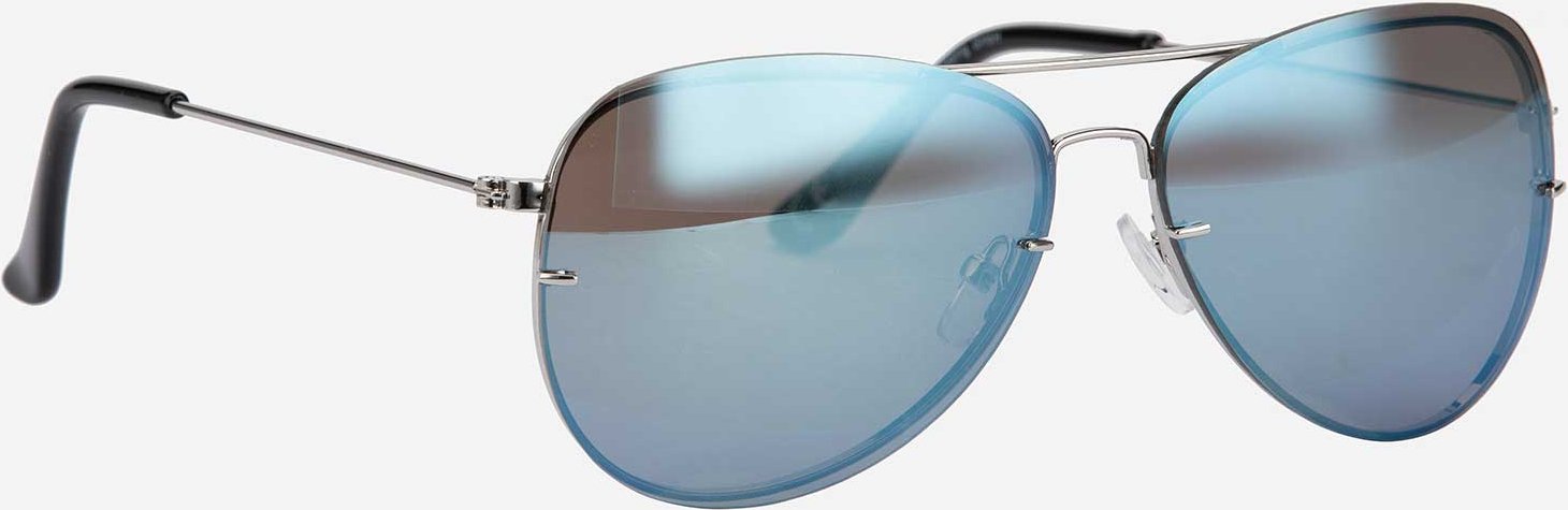 Pilotenbrille - silberfarben