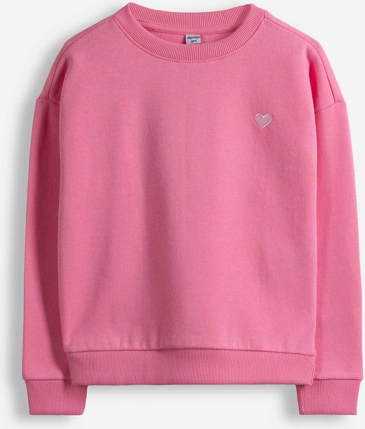 Sweatshirt - Stickereien - pink