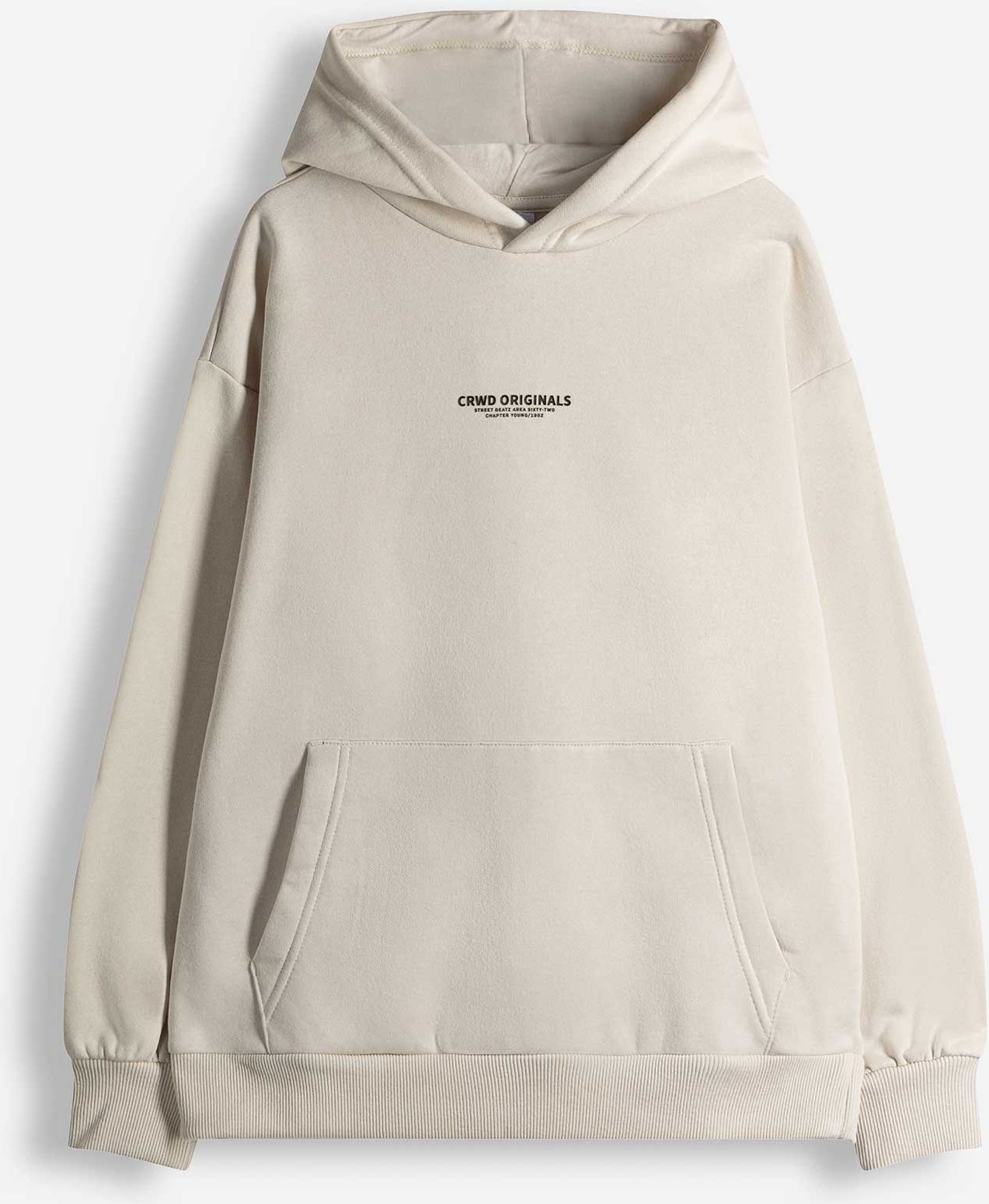 Hoodie - Kapuze - beige