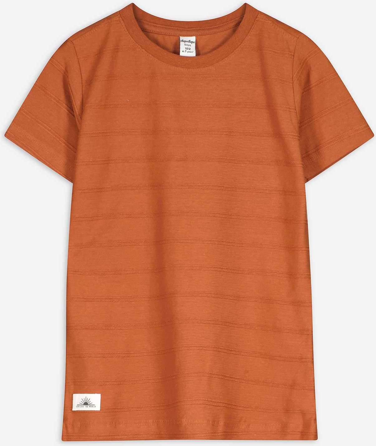 Thumbnail - T-Shirt - einfarbig - braun