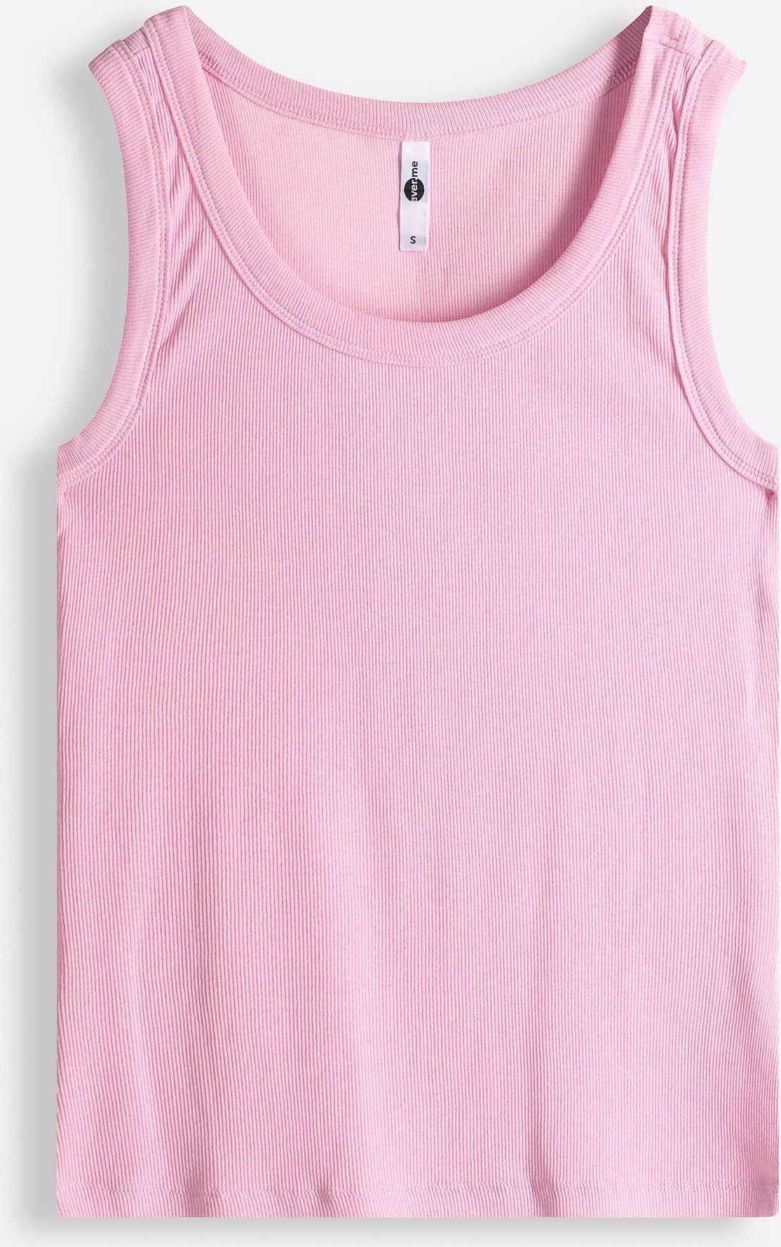 Top - Rippenstruktur - lila