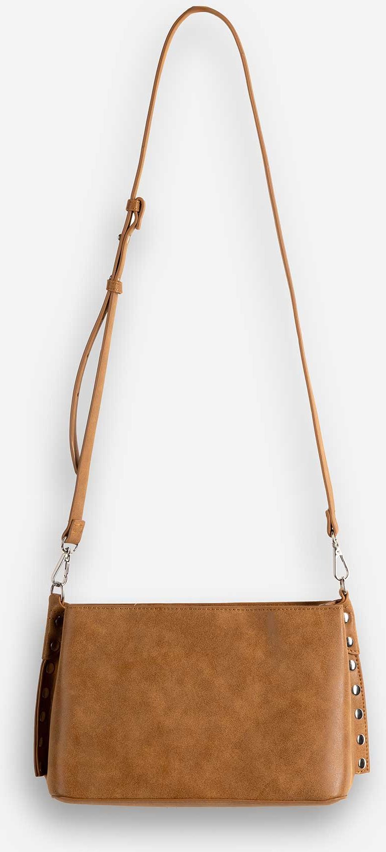 Tasche - Kunstleder - hellbraun