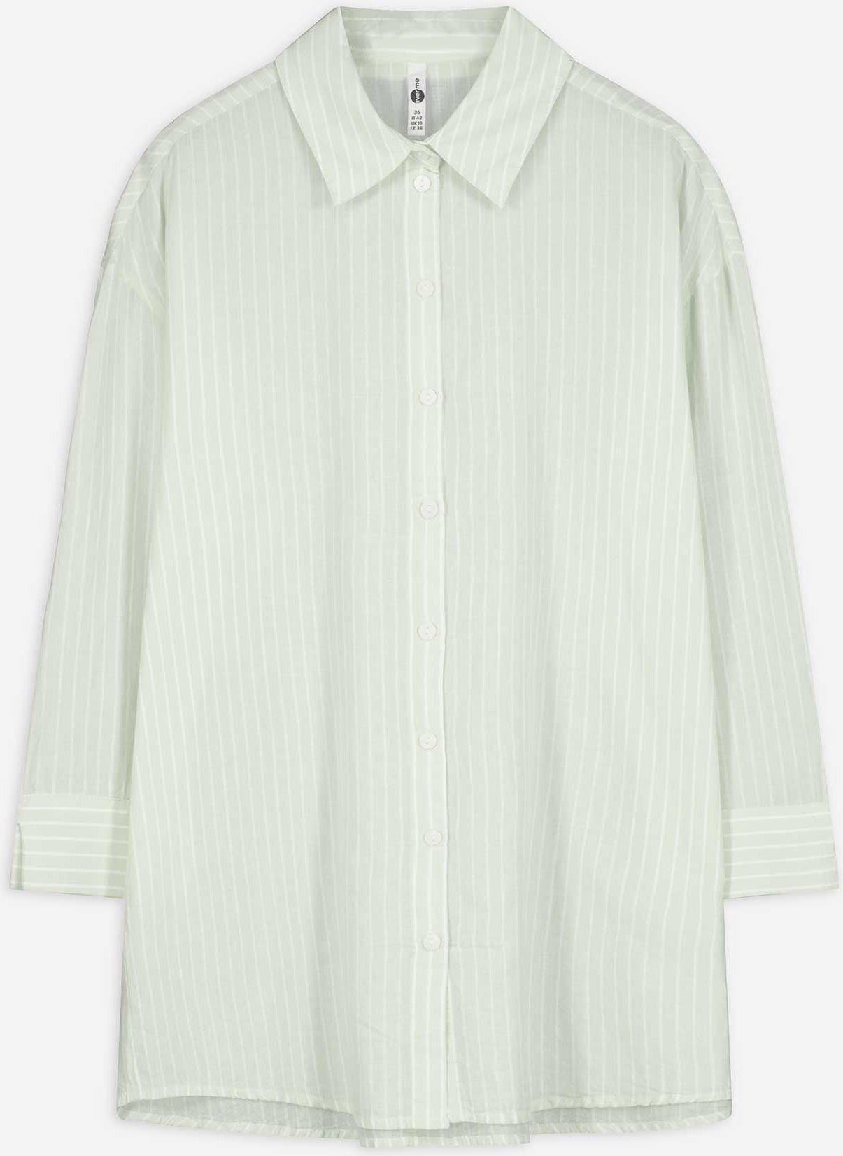 Hemd - Streifen - grün