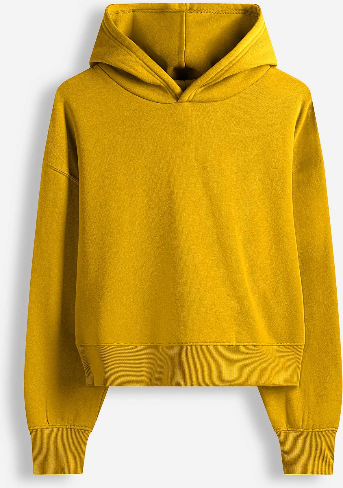 Hoodie - einfarbig - braun