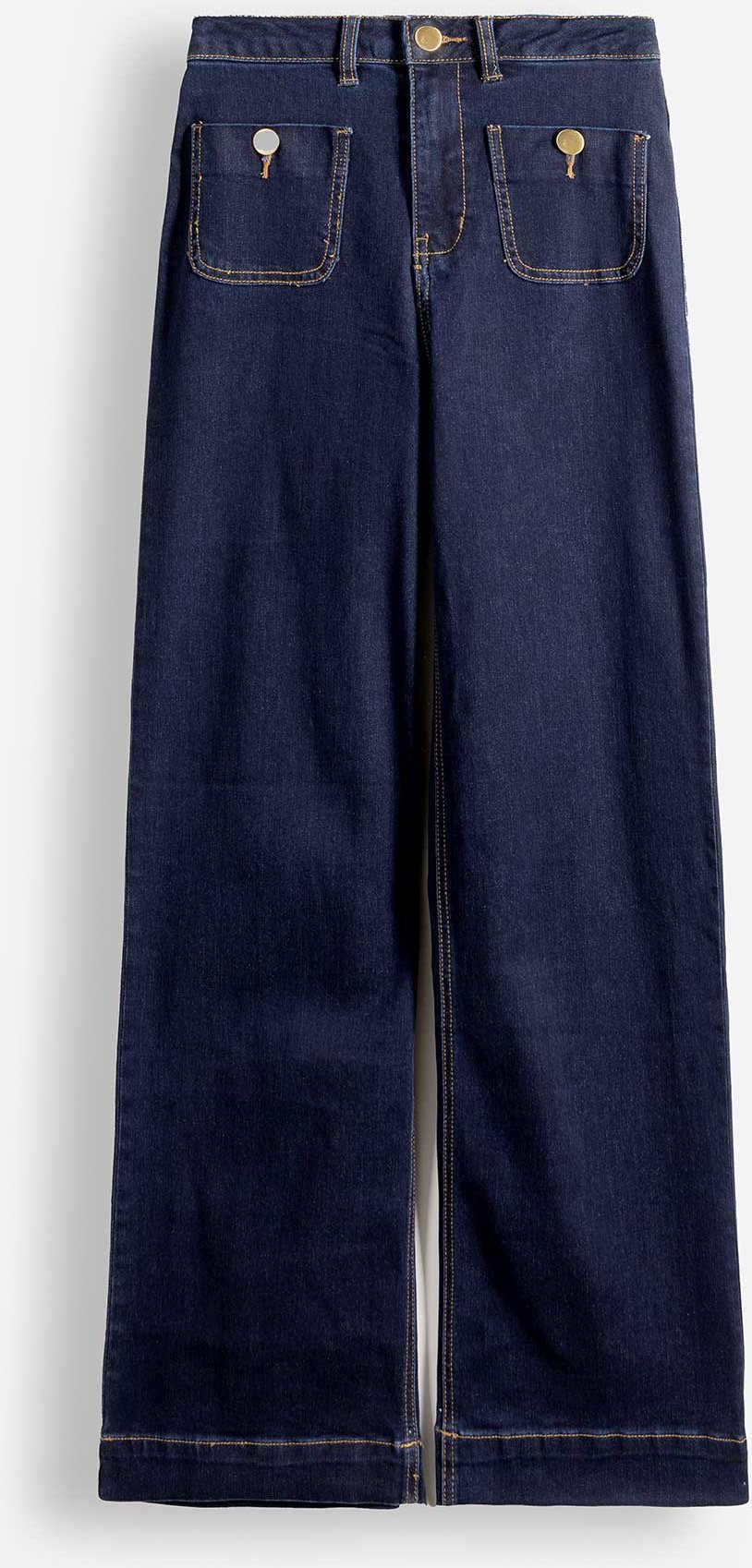 Jeans - Wide Fit - dunkelblau