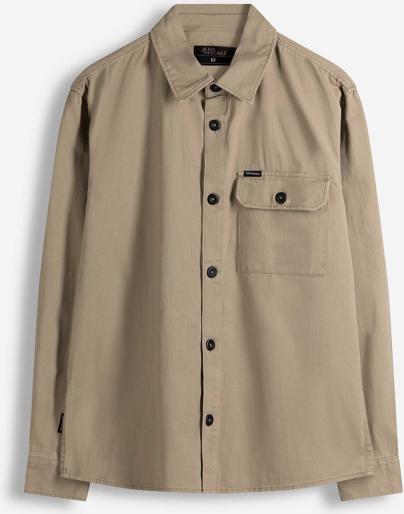 Hemd - Twill - beige