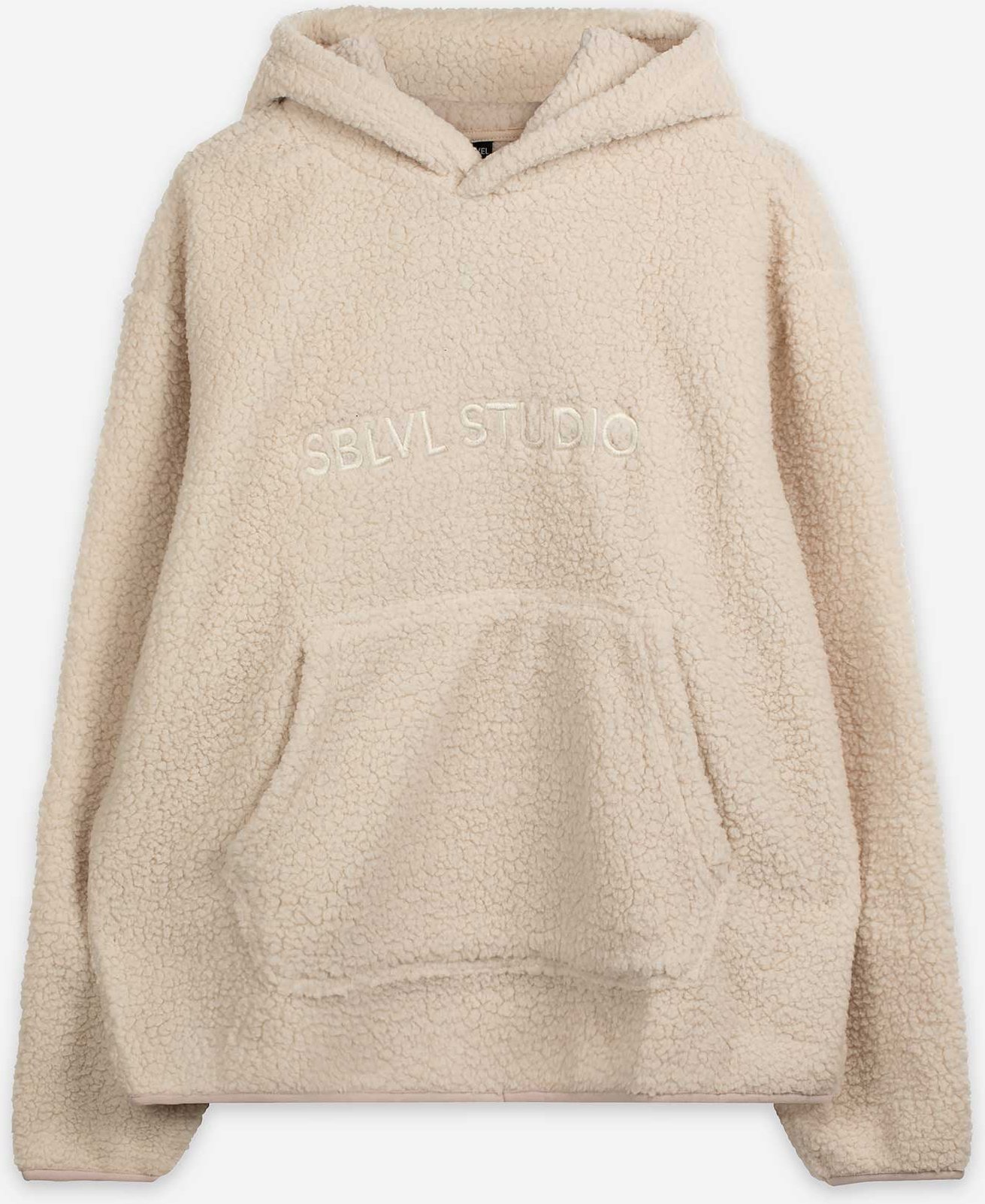 Hoodie - Schriftzug - beige