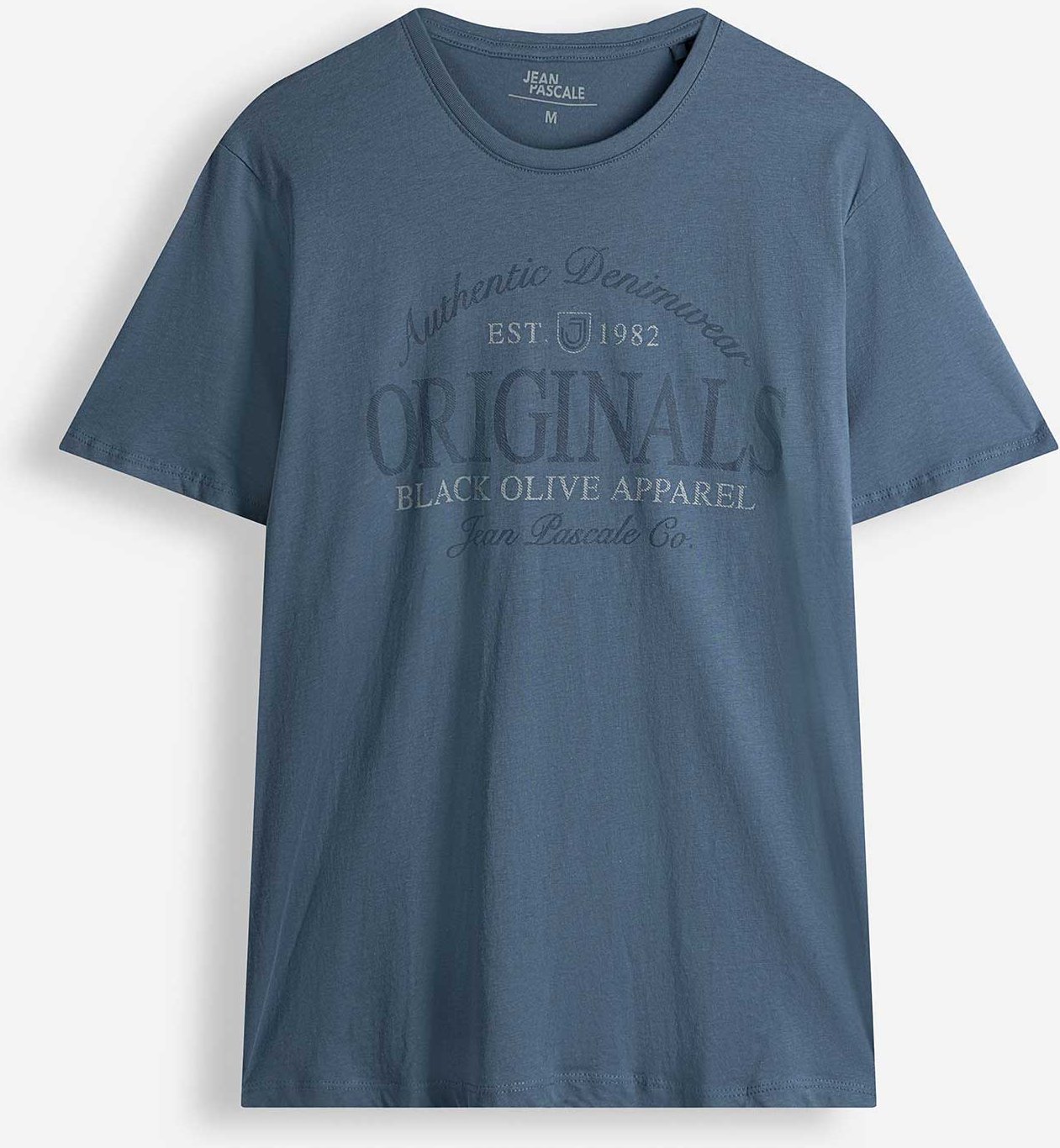 T-Shirt - Frontprint - blau