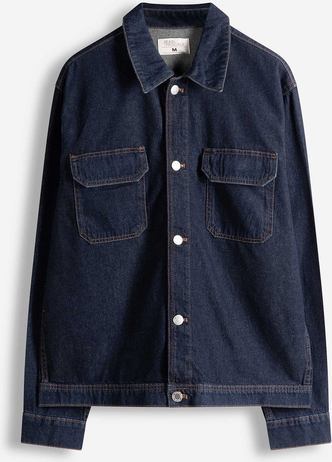 Hemd - Brusttasche - dunkelblau