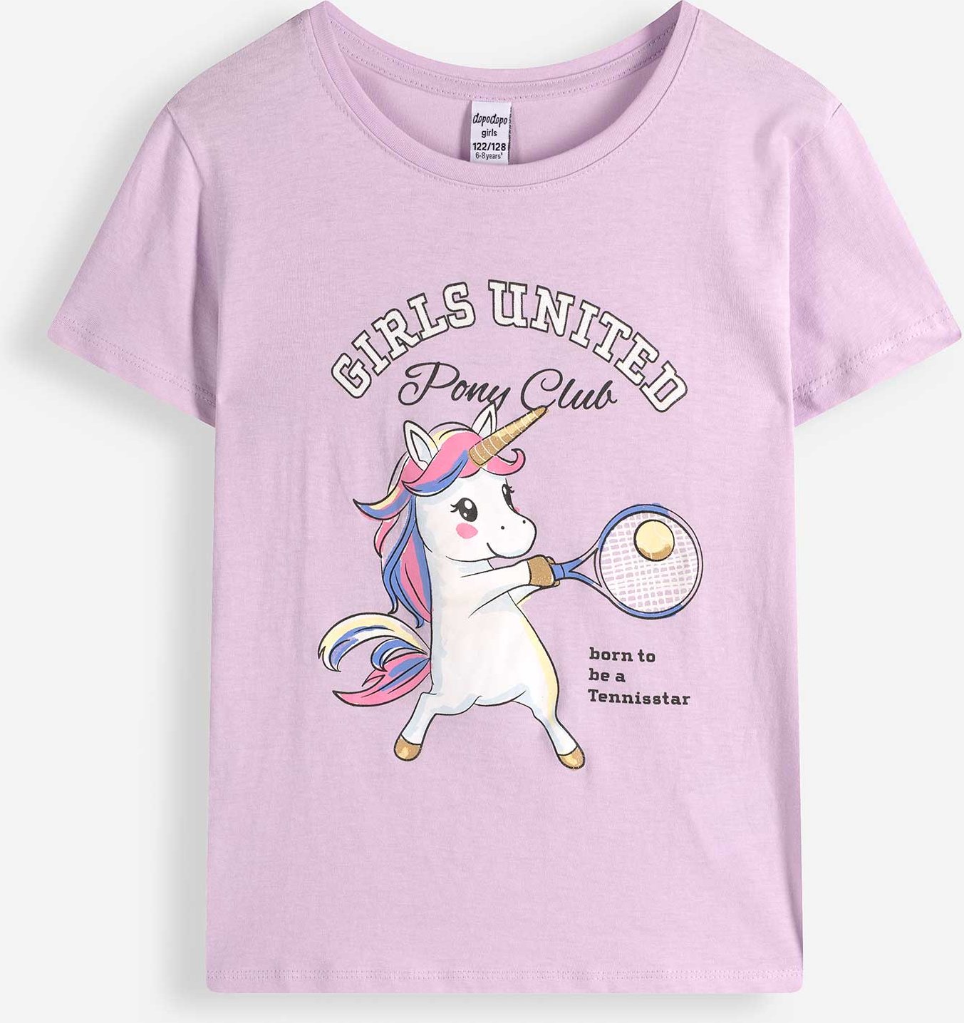 Thumbnail - T-Shirt - Frontprint - lila