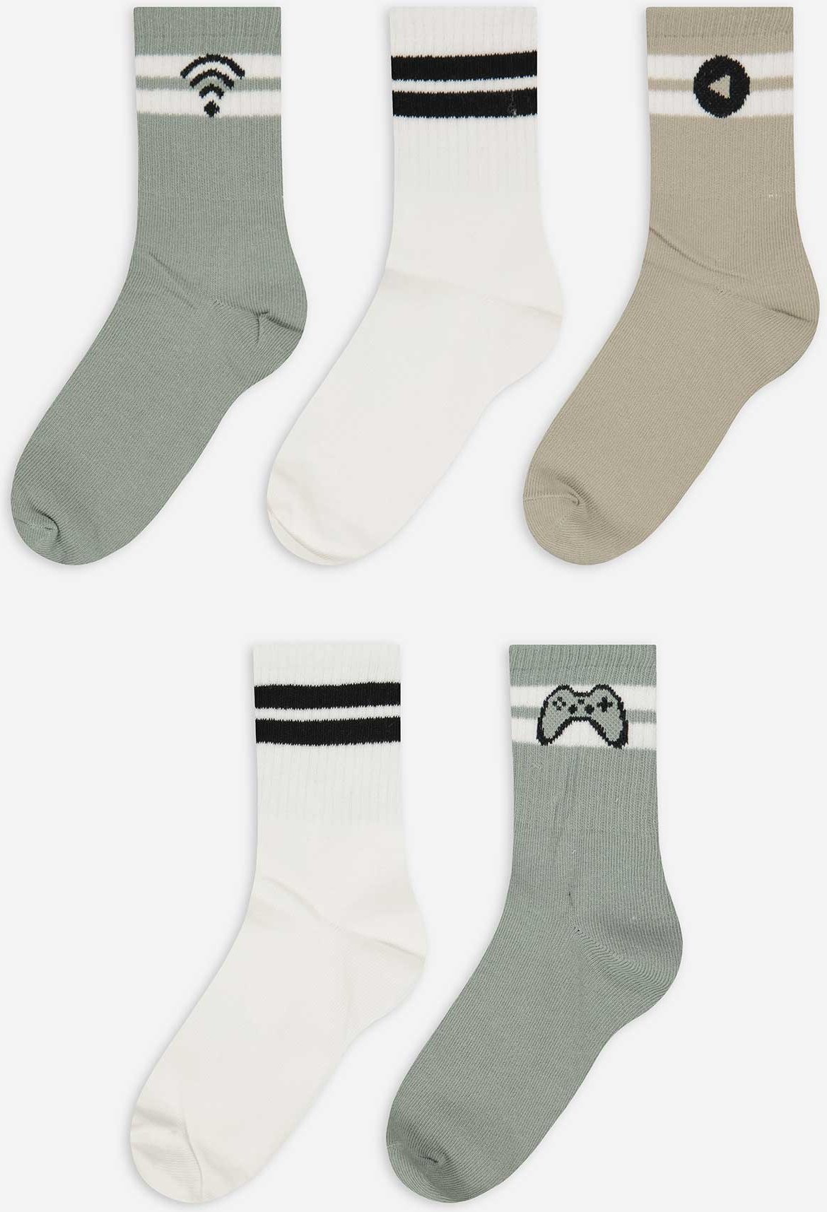 Tennissocken - 5er-Pack
