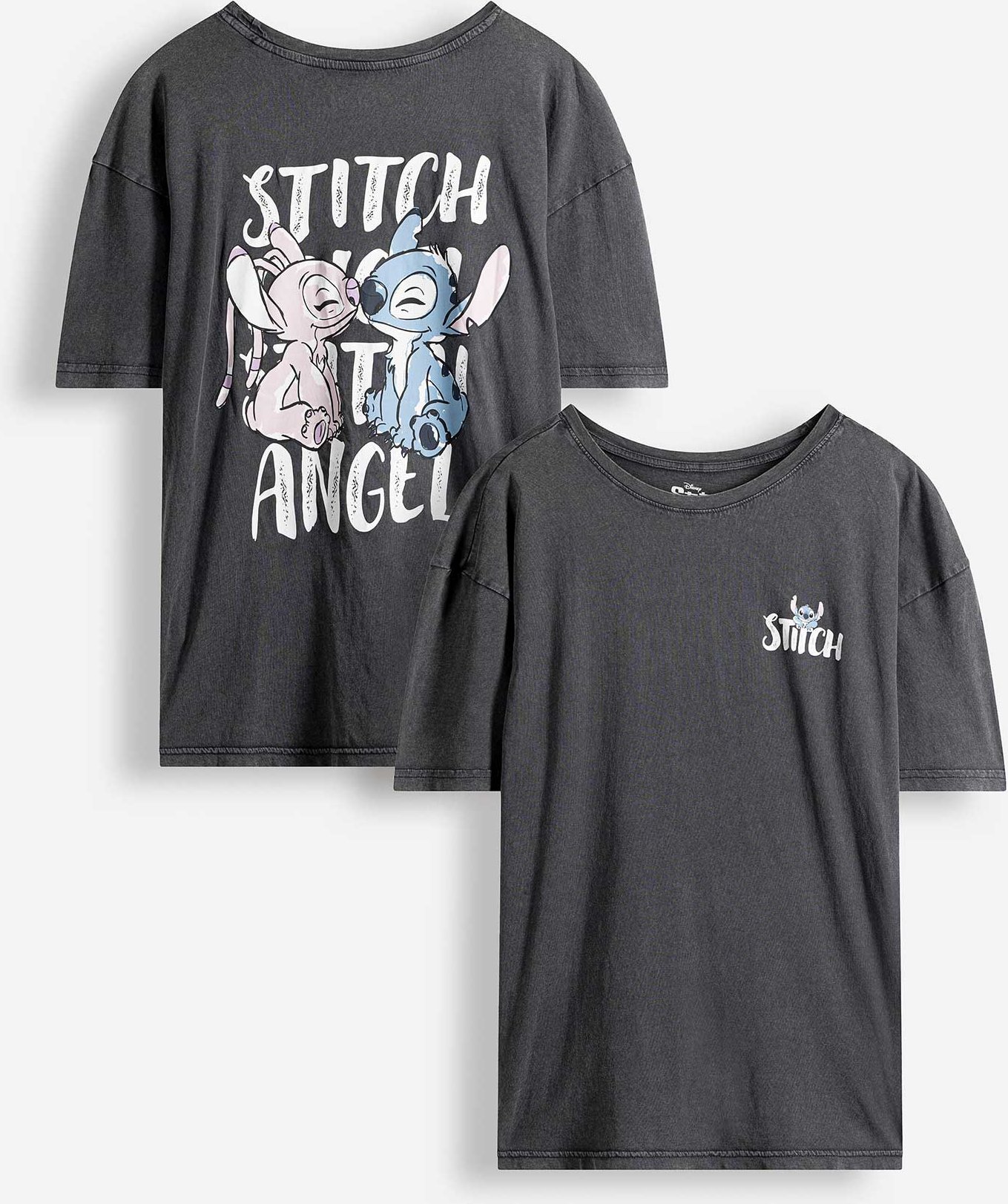T-Shirt - Lilo & Stitch - dunkelgrau