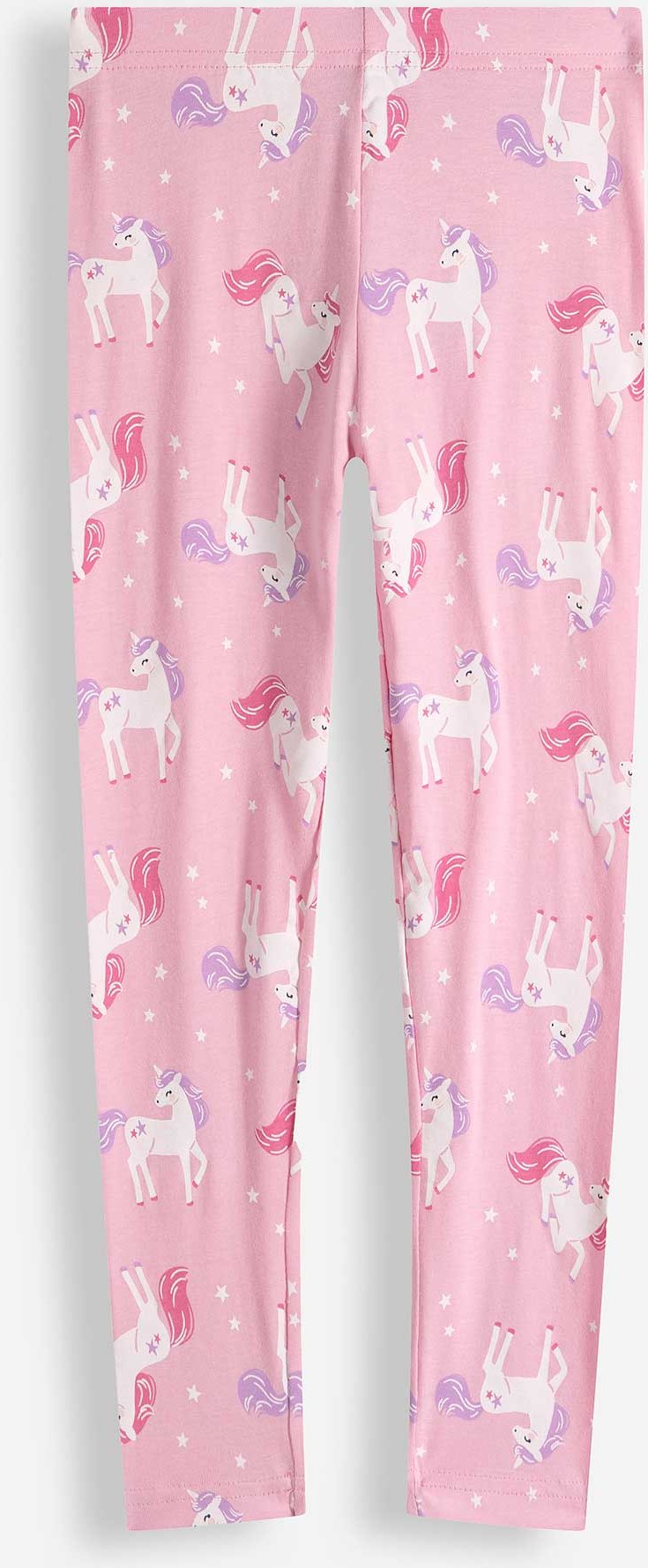 Leggings - Allover-Print - rosa