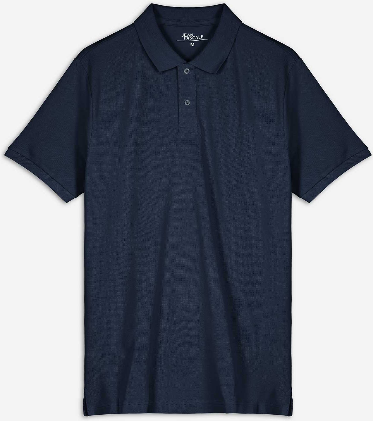 Poloshirt - einfarbig - dunkelblau
