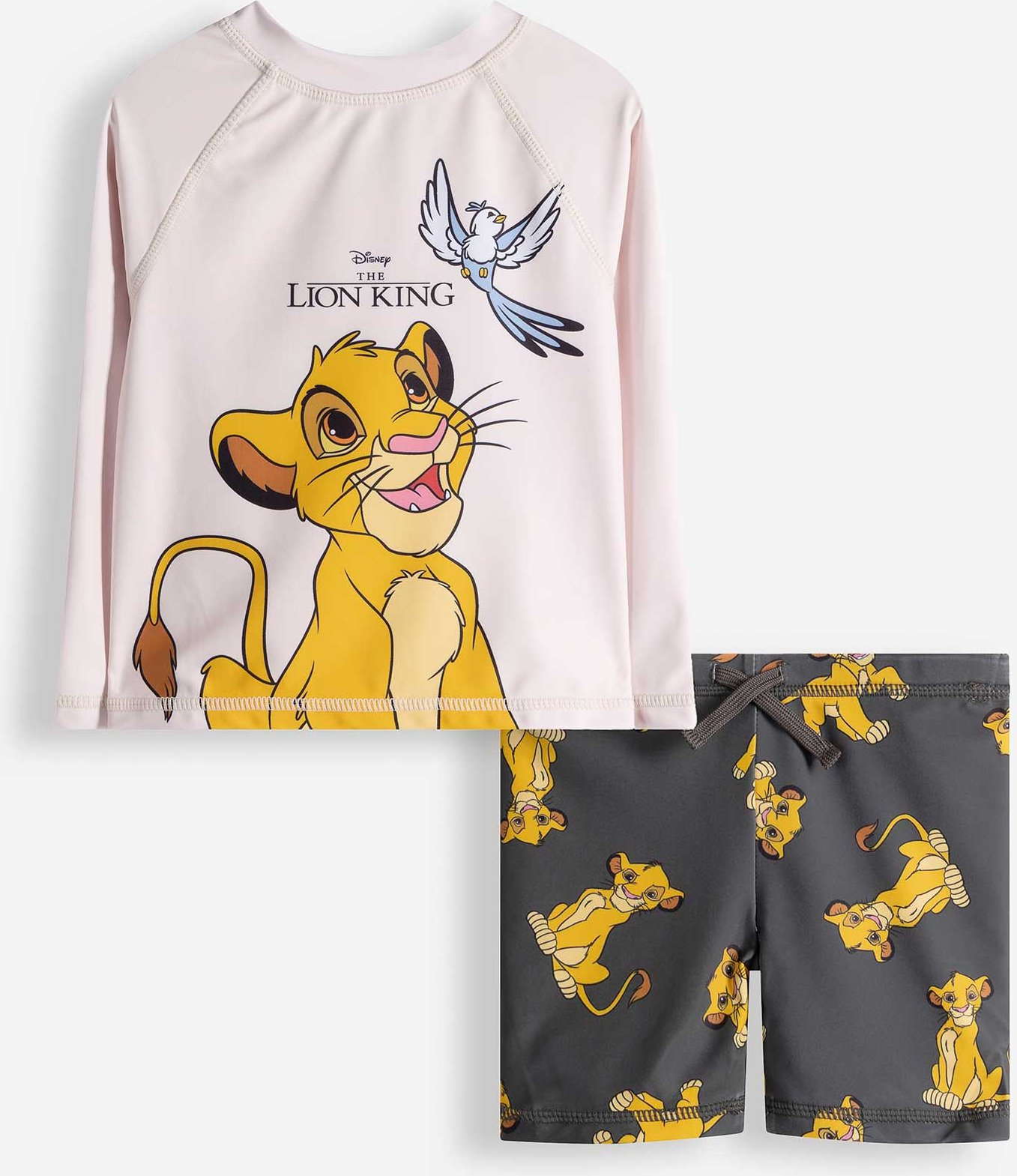 Set aus UV-Shirt und UV-Hose - König der Löwen - beige