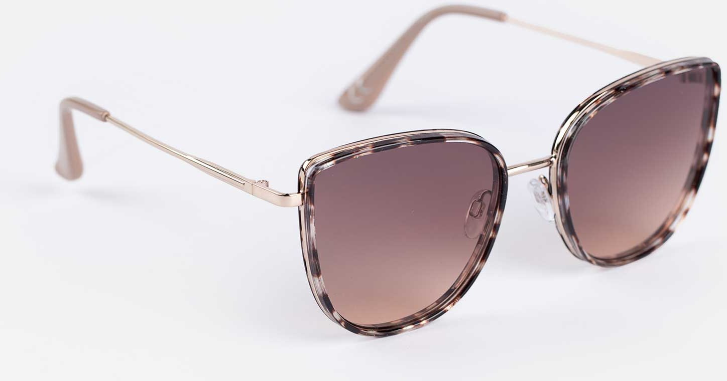 Sonnenbrille - goldfarben