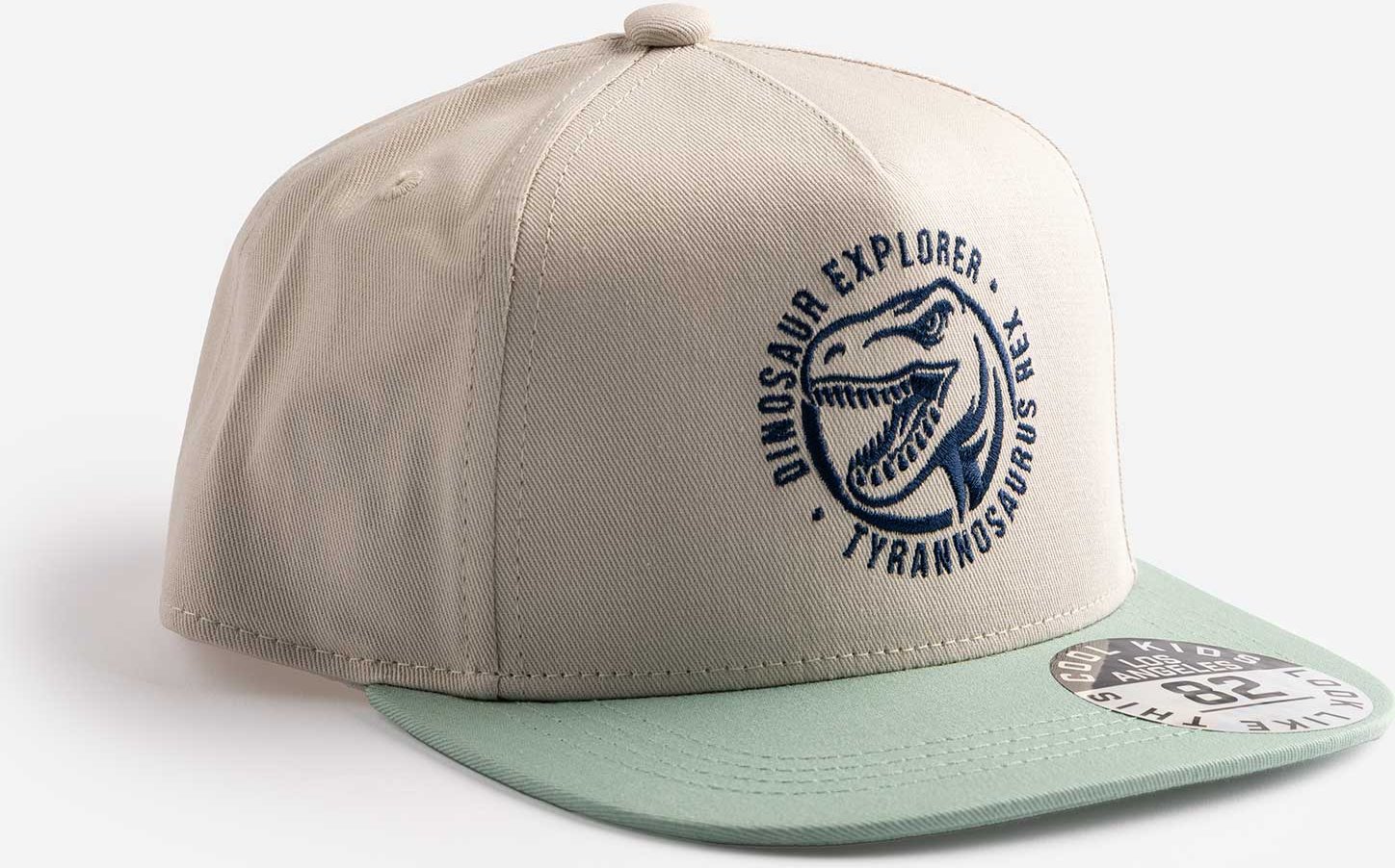 Basecap - Stickereien - beige